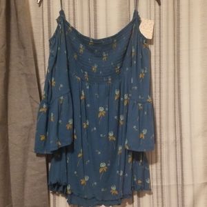 Free people lana off the shoulder top-M